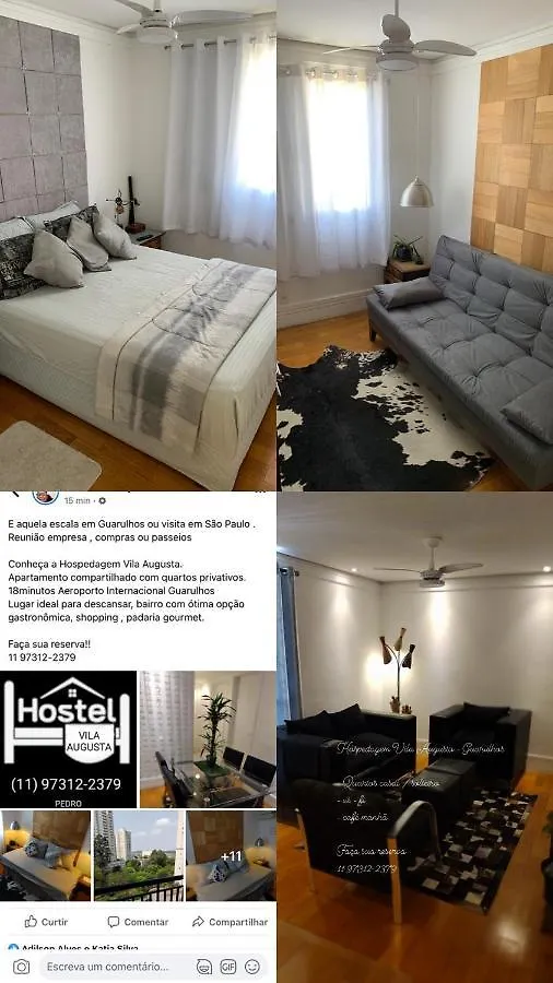 Quartos Vila Augusta/Guarulhos Guarulhos