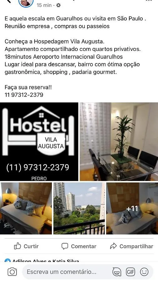 Quartos Vila Augusta/Guarulhos Brazil